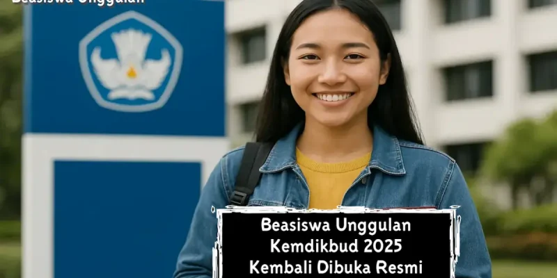 Beasiswa Unggulan Kemdikbud 2025 Kembali Dibuka Resmi
