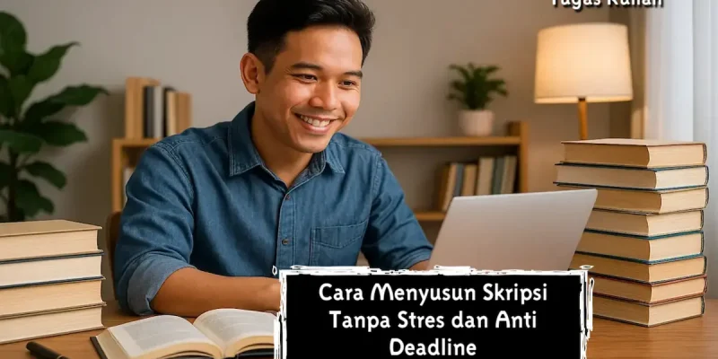 Cara Menyusun Skripsi Tanpa Stres dan Anti Deadline