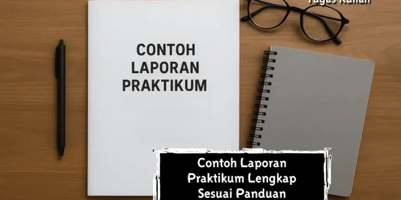 Contoh Laporan Praktikum Lengkap Sesuai Panduan