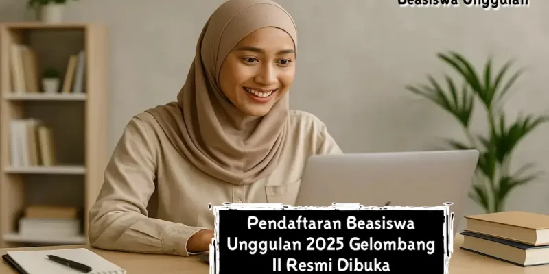 Pendaftaran Beasiswa Unggulan 2025 Gelombang II Resmi Dibuka