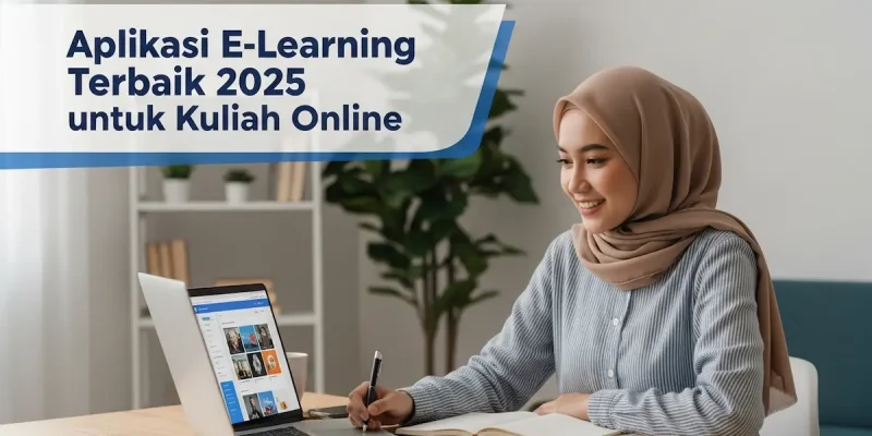 Aplikasi E-Learning Terbaik 2025 untuk Kuliah Online