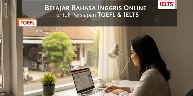 Belajar Bahasa Inggris Online untuk Persiapan TOEFL & IELTS
