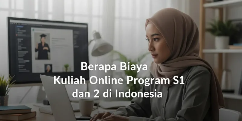 Berapa Biaya Kuliah Online Program S1 dan S2 di Indonesia