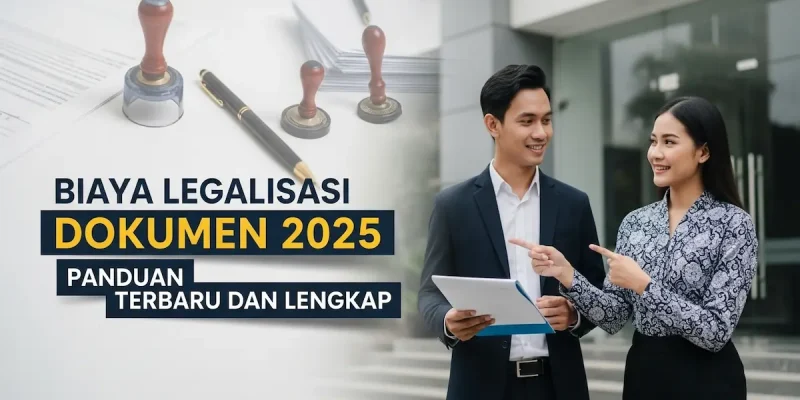 Biaya Legalisasi Dokumen 2025 Panduan Terbaru dan Lengkap