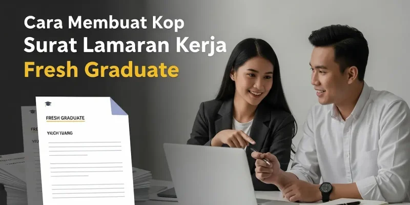 Cara Membuat Kop Surat Lamaran Kerja Fresh Graduate