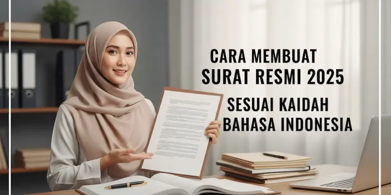 Cara Membuat Surat Resmi 2025 Sesuai Kaidah Bahasa Indonesia