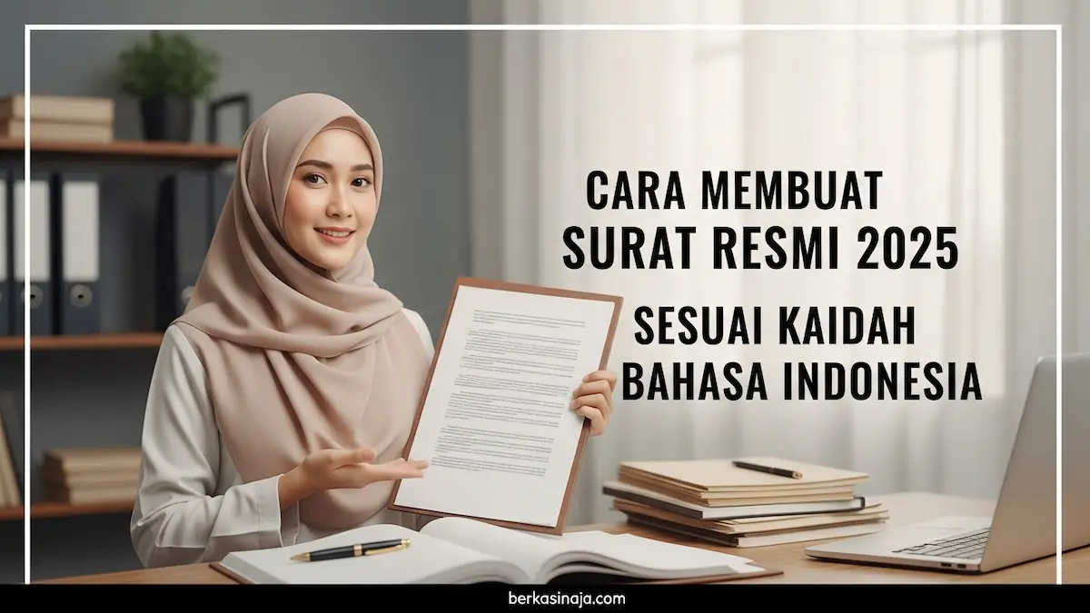 Cara Membuat Surat Resmi 2025 Sesuai Kaidah Bahasa Indonesia