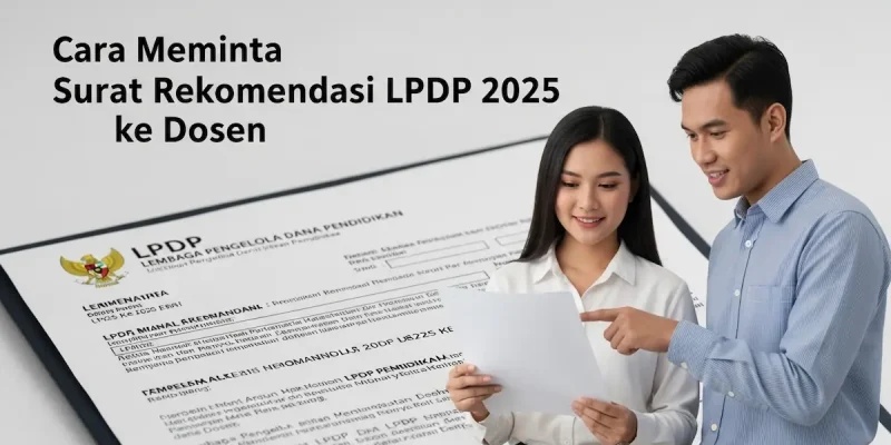 Cara Meminta Surat Rekomendasi LPDP 2025 ke Dosen