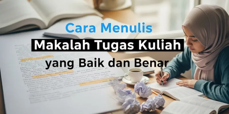 Cara Menulis Makalah Tugas Kuliah yang Baik dan Benar