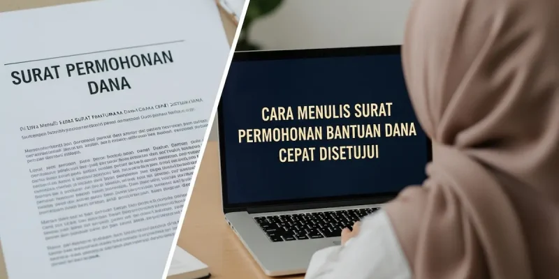 Cara Menulis Surat Permohonan Bantuan Dana Cepat Disetujui