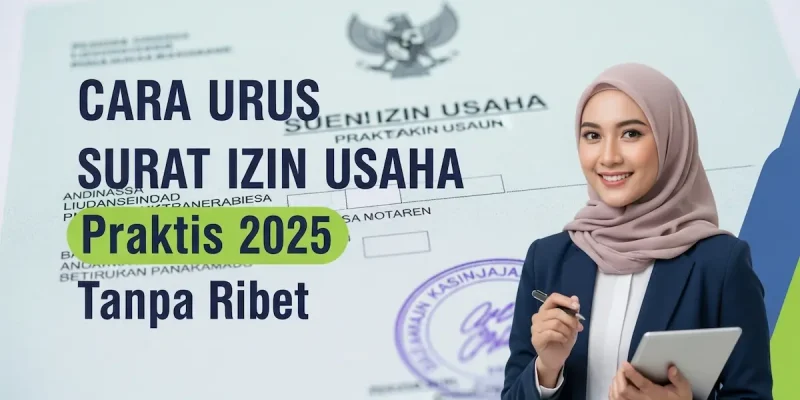 Cara Urus Surat Izin Usaha Praktis 2025 Tanpa Ribet
