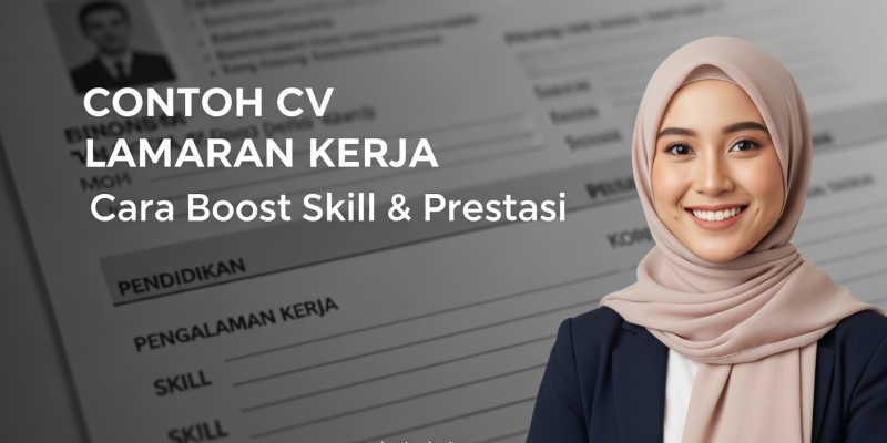 Contoh CV Lamaran Kerja Cara Boost Skill & Prestasi