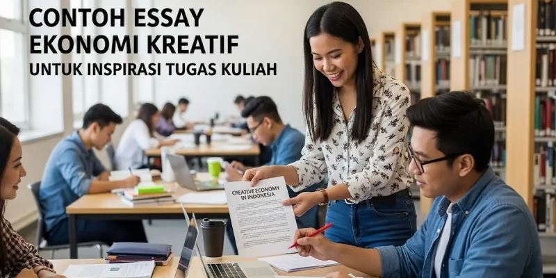 Contoh Essay Ekonomi Kreatif untuk Inspirasi Tugas Kuliah