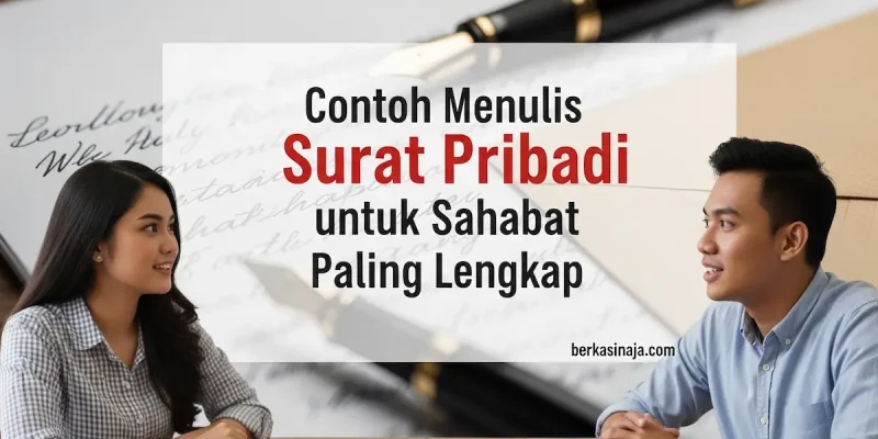Contoh Menulis Surat Pribadi untuk Sahabat Paling Lengkap