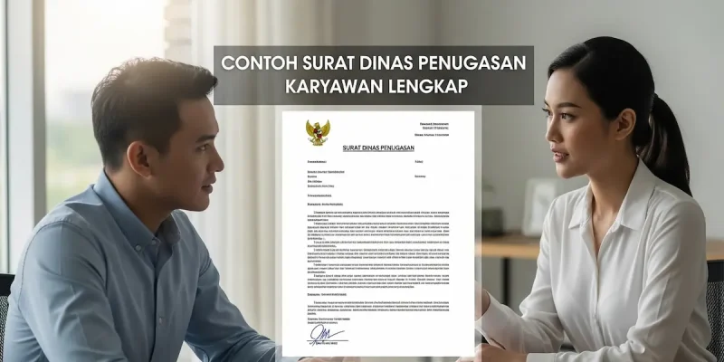 Contoh Surat Dinas Penugasan Karyawan Lengkap