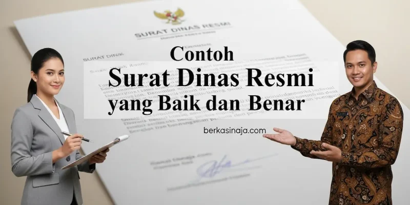 Contoh Surat Dinas Resmi yang Baik dan Benar