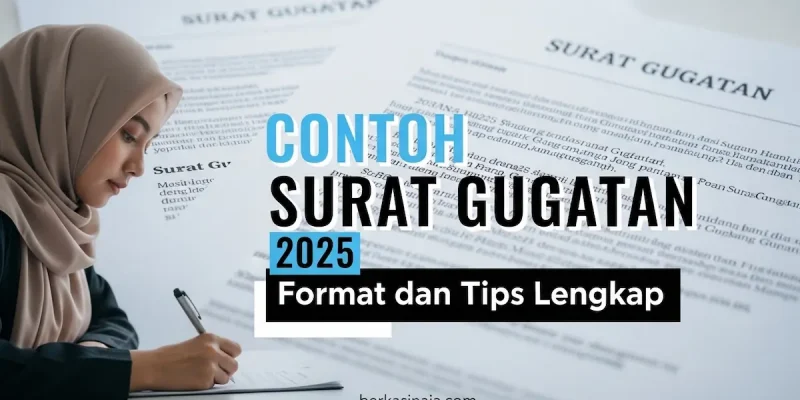 Contoh Surat Gugatan 2025: Format dan Tips Lengkap