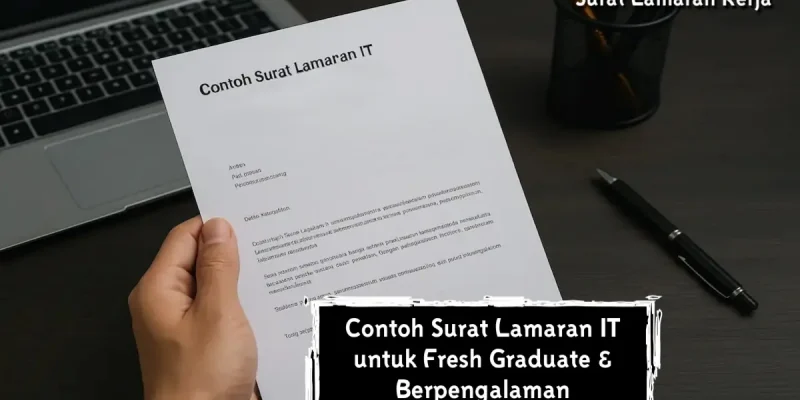 Contoh Surat Lamaran IT untuk Fresh Graduate & Berpengalaman