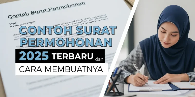 Contoh Surat Permohonan 2025 Terbaru dan Cara Membuatnya