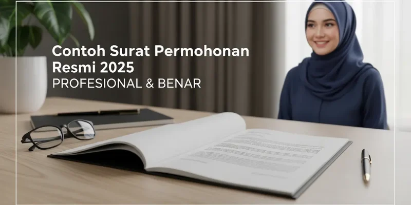 Contoh Surat Permohonan Resmi 2025 Profesional & Benar