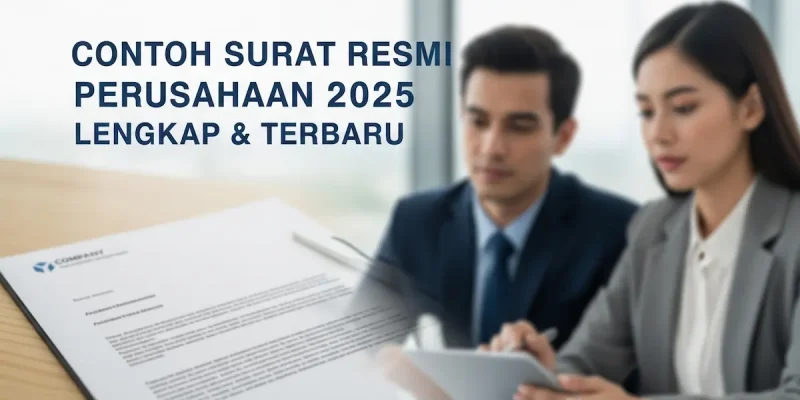 Contoh Surat Resmi Perusahaan 2025 Lengkap & Terbaru