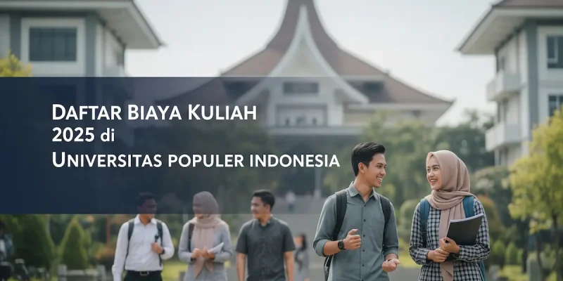 Daftar Biaya Kuliah 2025 di Universitas Populer Indonesia
