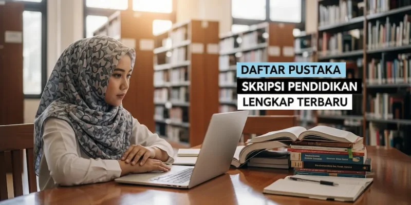Daftar Pustaka Skripsi Pendidikan Lengkap Terbaru