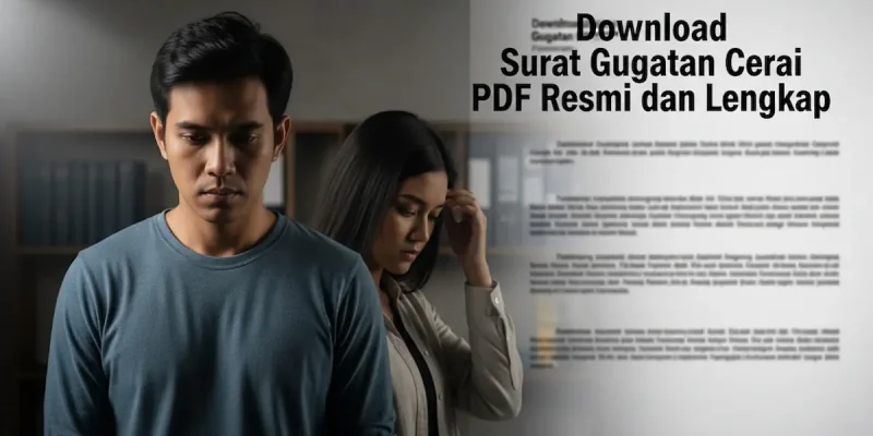 Download Surat Gugatan Cerai PDF Resmi dan Lengkap