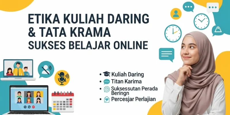 Etika Kuliah Daring & Tata Krama Sukses Belajar Online