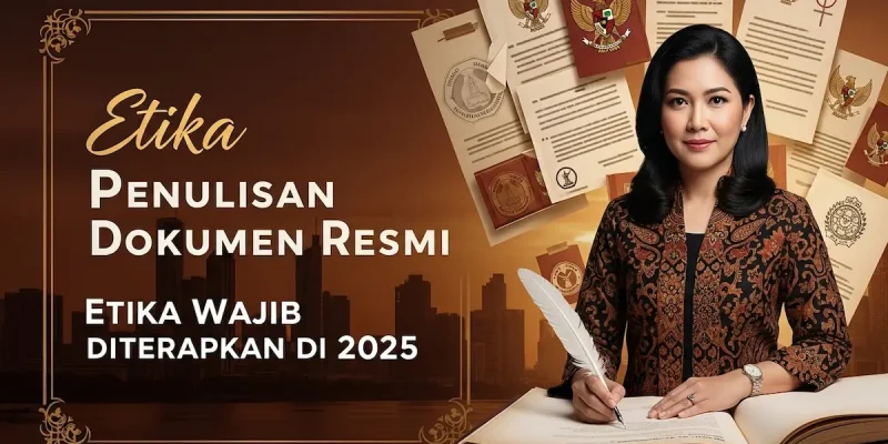 Etika Penulisan Dokumen Resmi Etika Wajib Diterapkan di 2025