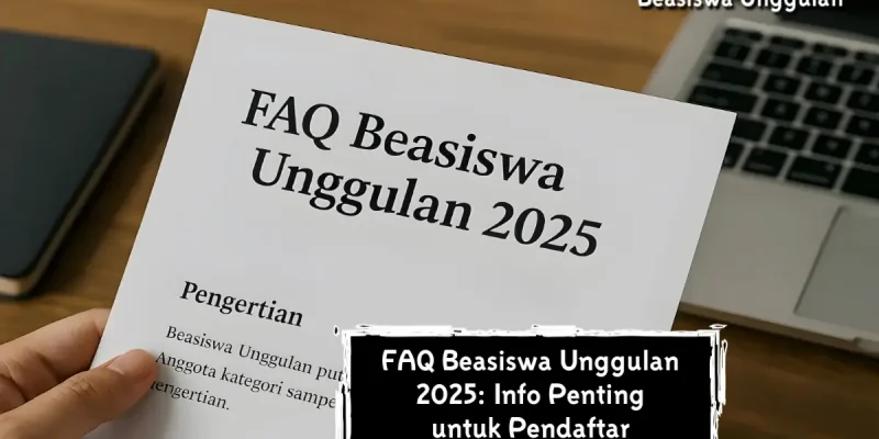 FAQ Beasiswa Unggulan 2025: Info Penting untuk Pendaftar