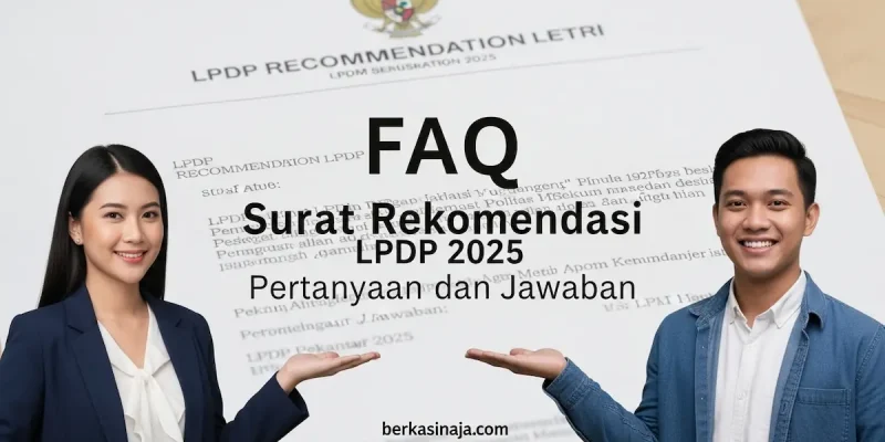FAQ Surat Rekomendasi LPDP 2025 Pertanyaan & Jawaban