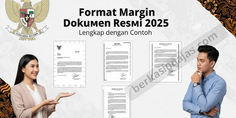 Format Margin Dokumen Resmi 2025 Lengkap dengan Contoh