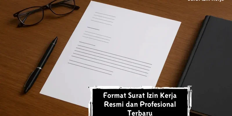 Format Surat Izin Kerja Resmi dan Profesional Terbaru