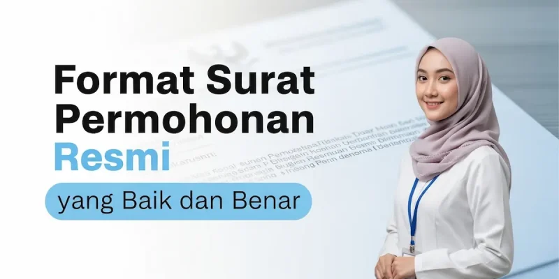 Format Surat Permohonan Resmi yang Baik dan Benar
