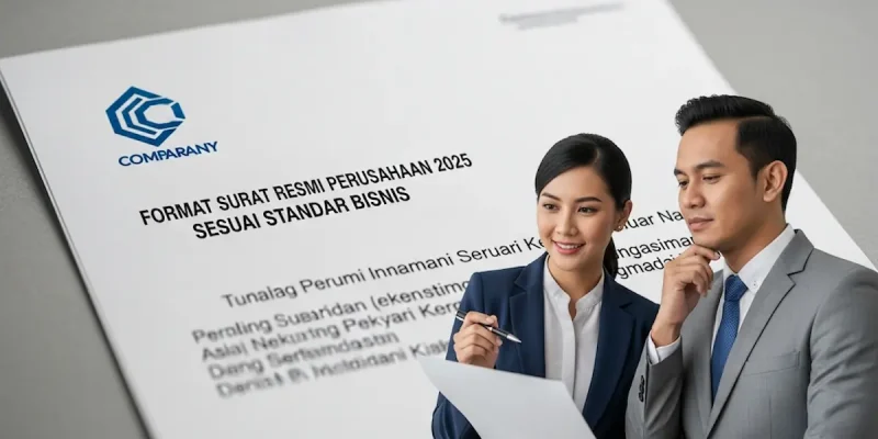 Format Surat Resmi Perusahaan 2025 Sesuai Standar Bisnis