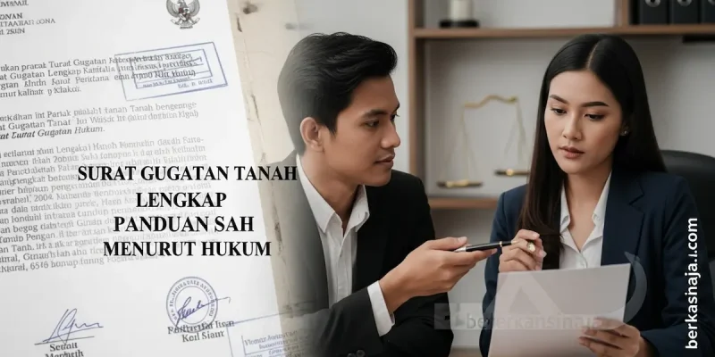 Surat Gugatan Tanah Lengkap: Panduan Sah Menurut Hukum
