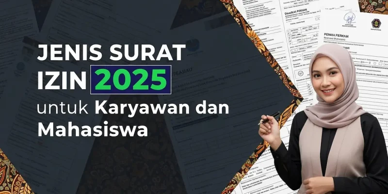Jenis Surat Izin 2025 untuk Karyawan dan Mahasiswa