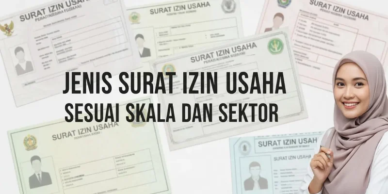 Jenis Surat Izin Usaha Sesuai Skala dan Sektor