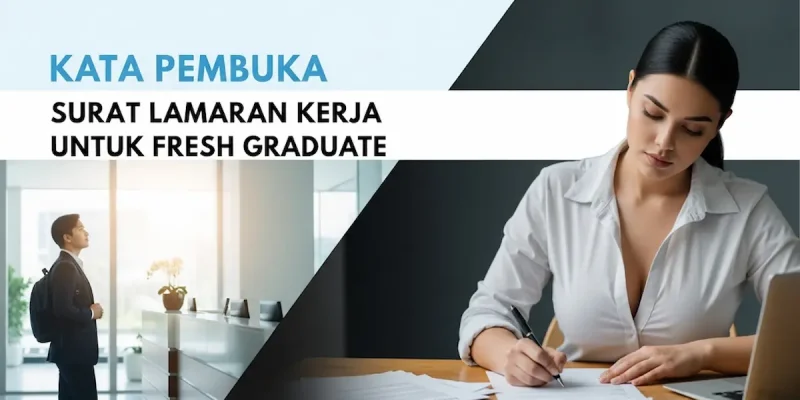 Kata Pembuka Surat Lamaran Kerja untuk Fresh Graduate
