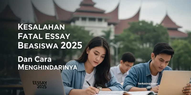Kesalahan Fatal Essay Beasiswa 2025 dan Cara Menghindarinya