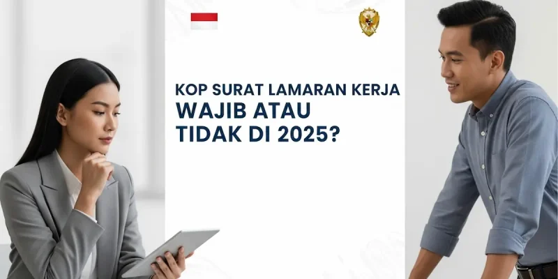 Kop Surat Lamaran Kerja Wajib atau Tidak di 2025
