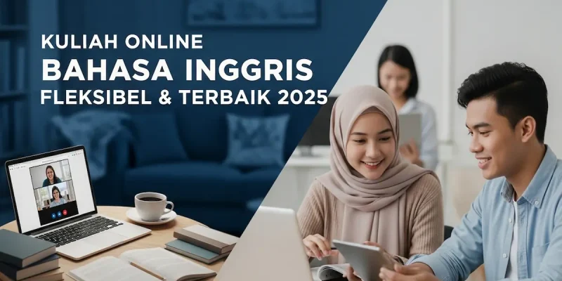 Kuliah Online Bahasa Inggris Fleksibel & Terbaik 2025