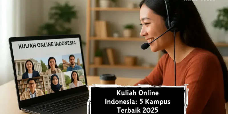 Kuliah Online Indonesia 5 Kampus Terbaik 2025