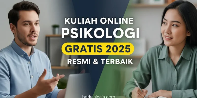 Kuliah Online Psikologi Gratis 2025 Resmi & Terbaik