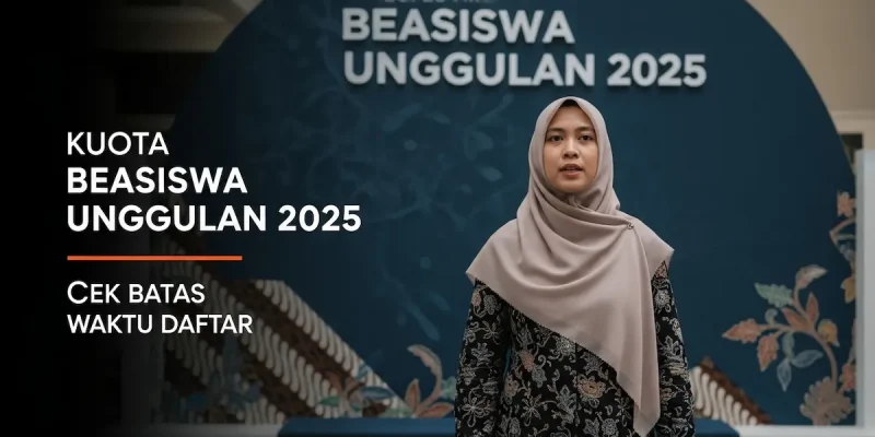 Kuota Beasiswa Unggulan 2025 Cek Batas Waktu Daftar