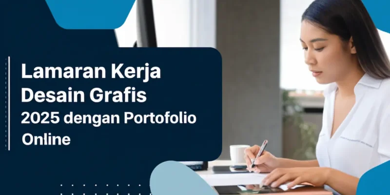 Lamaran Kerja Desain Grafis 2025 dengan Portofolio Online