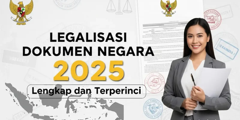 Legalisasi Dokumen Negara 2025 Lengkap dan Terperinci