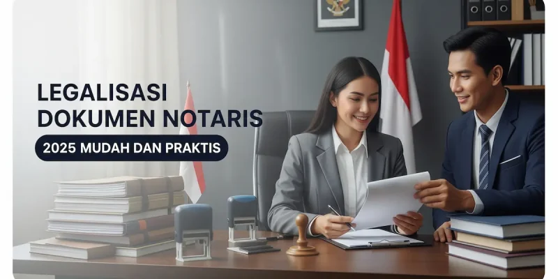 Legalisasi Dokumen Notaris 2025 Mudah dan Praktis
