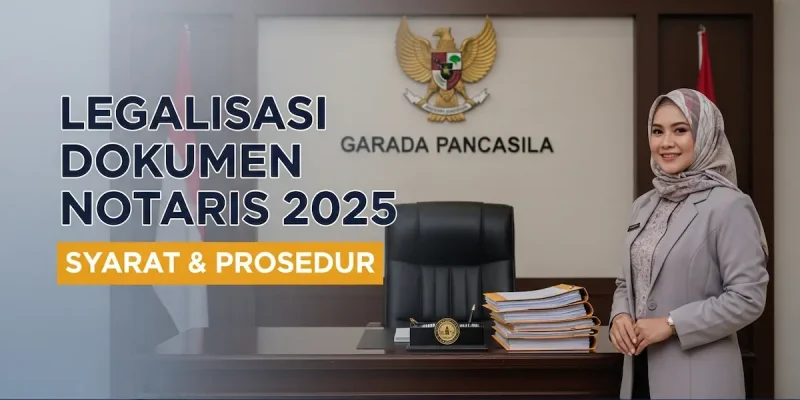 Legalisasi Dokumen Notaris 2025 Syarat & Prosedur